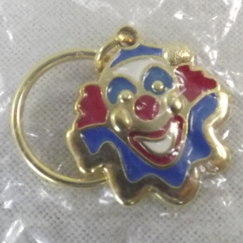 Vintage Circus Circus Las Vegas Clown Key Chain